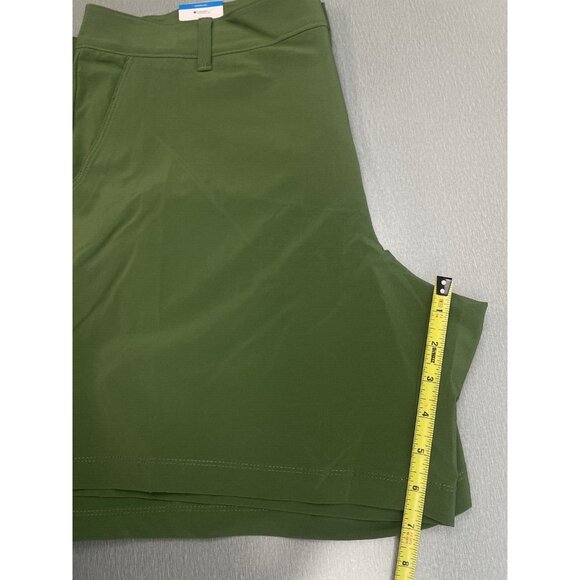 COLUMBIA  Men's Omni Shade 7" Active Shorts Size 38 Green sun protection UPF 50 - Picture 10 of 14